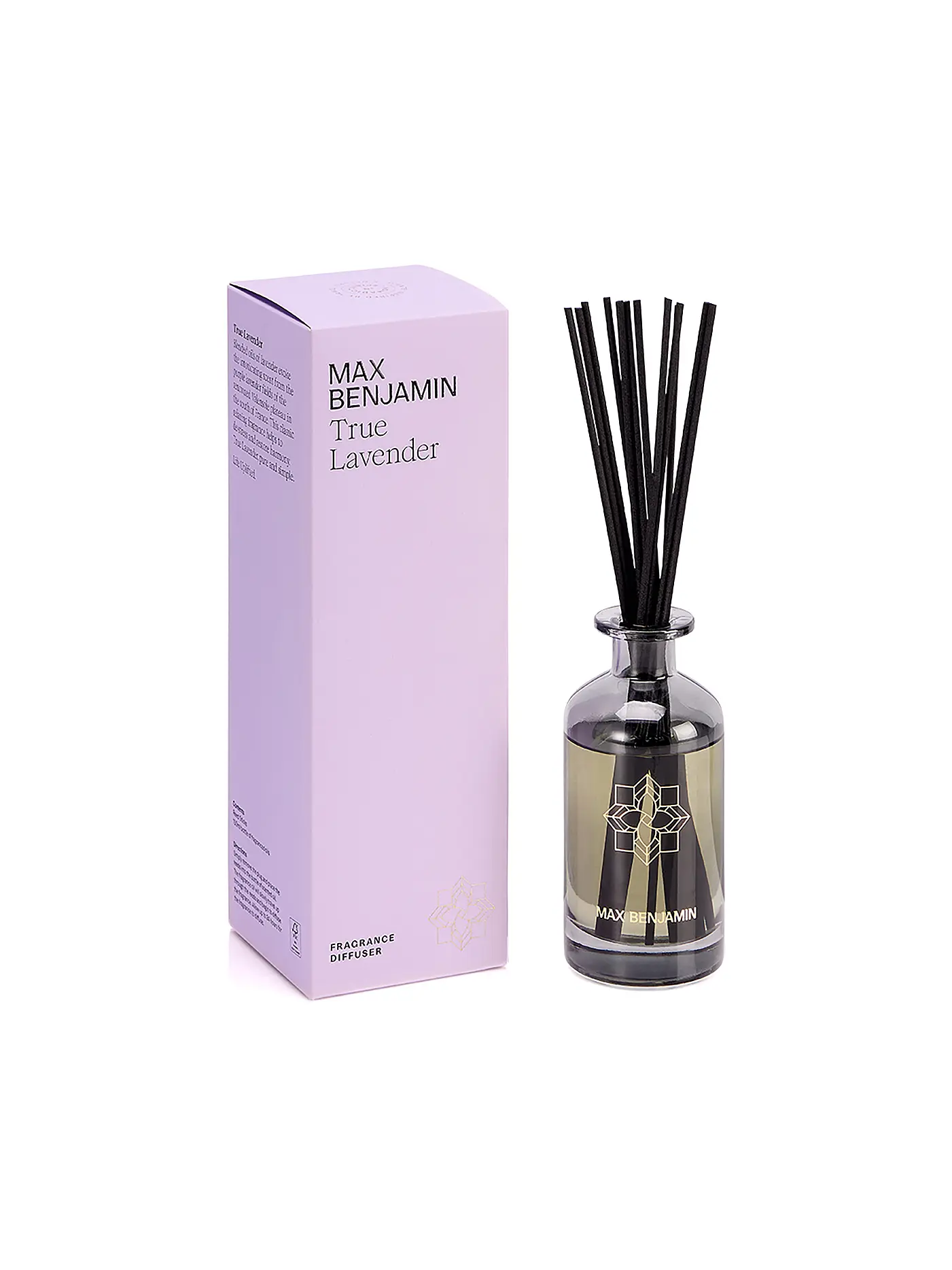 MAX BENJAMIN | Raumduft Diffuser CLASSIC COLLECTION 150ml Irish Leather & Oud | lila